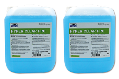 Hyper Clear Pro, Glas- und Kunststoffreiniger, 10 l