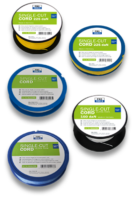 Fiber cord for Single-Cut removal system